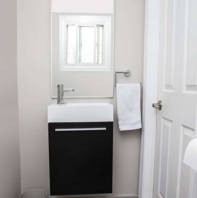 The Powder Room / Half Bathroom / 2 Piece