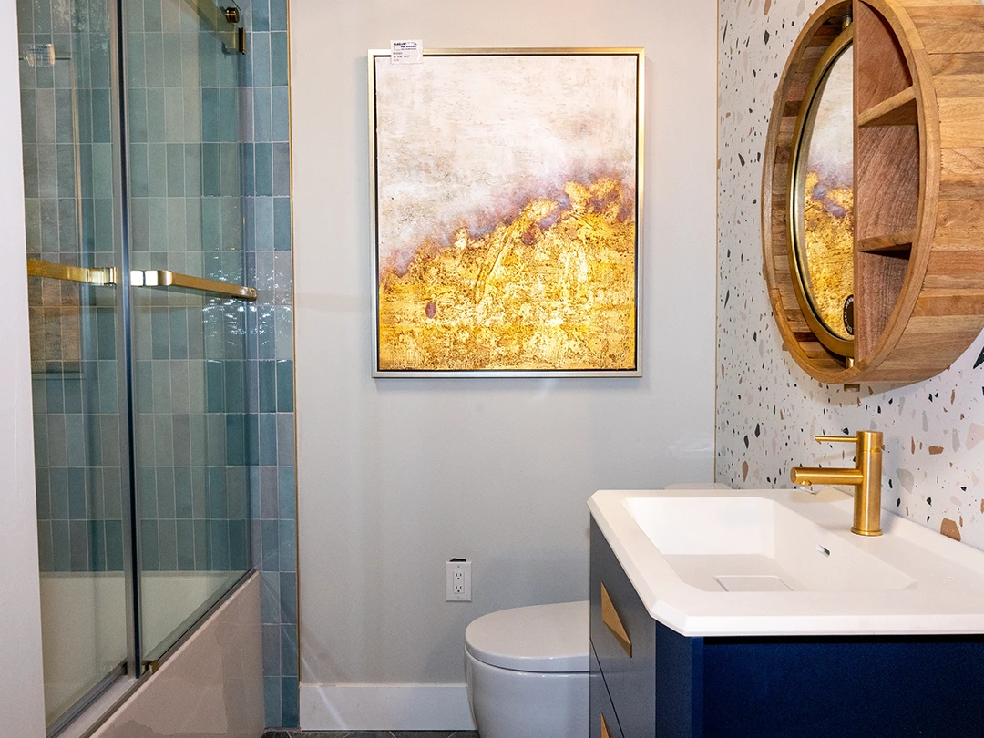 An image of bathroom renovations showroom