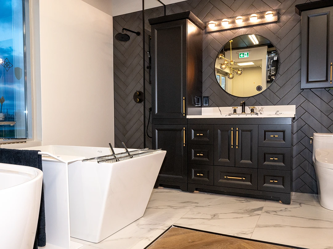 An image of bathroom renovations showroom
